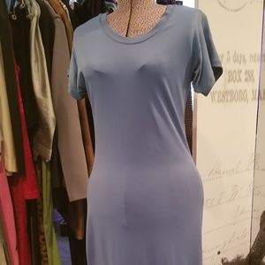 Ash blue dress